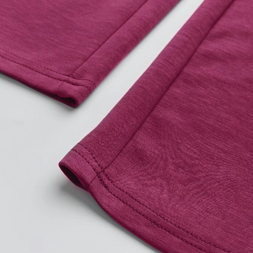Purple Wide-Leg Pantsuit with Sleeveless V-Neck Top - Picture 9 of 9